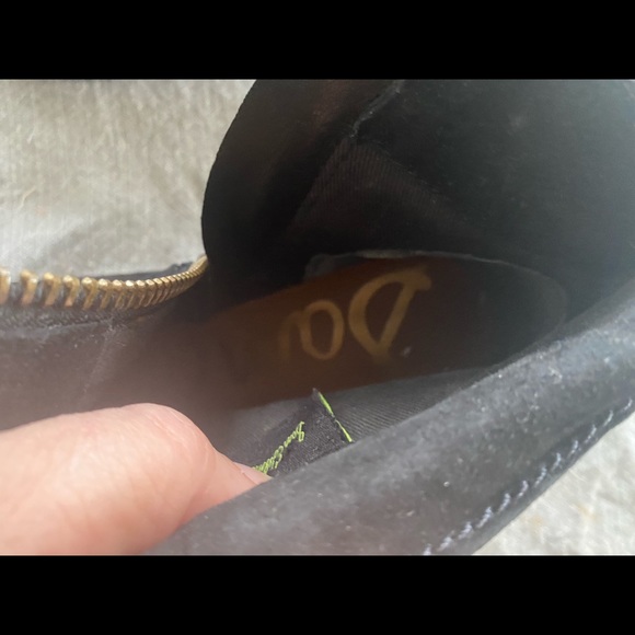 Sam Edelman Black Louie Suede Fringe Bootie - Picture 11 of 12